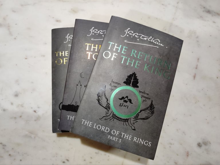 One Ring, Too Many Poems: My Epic Journey Through the Lord of the Rings 2 lotr books image